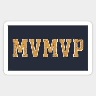 Funny Sports - Athletic Parody - Most Valuable MVP Sticker